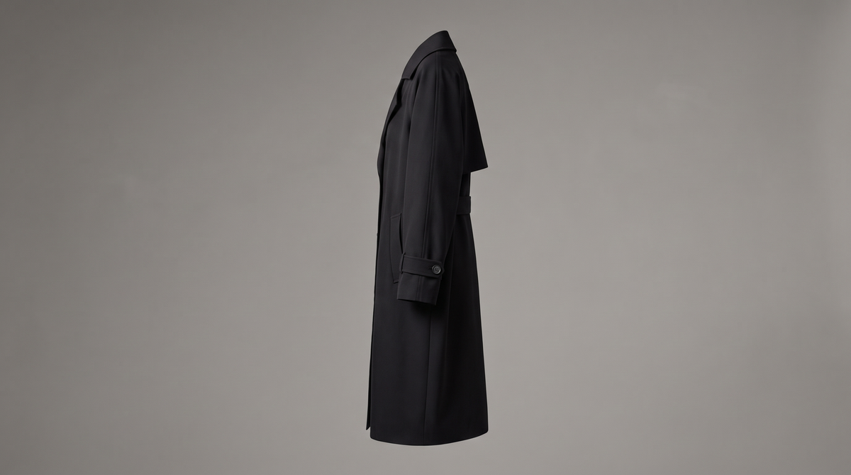 NOIR TRENCH COAT