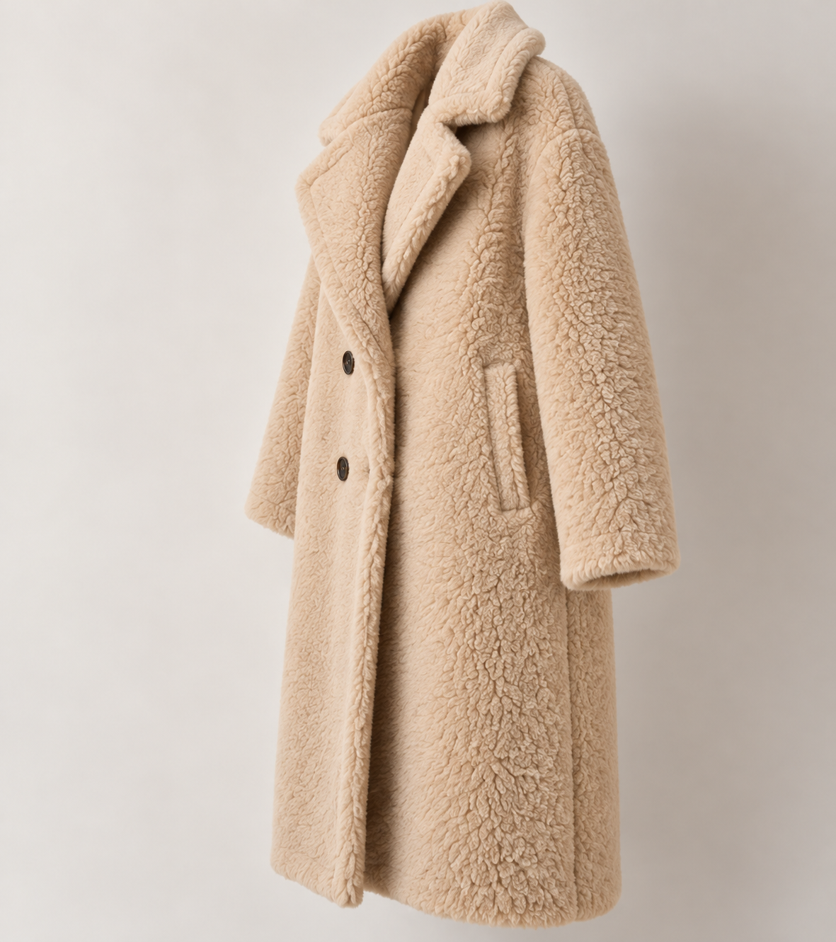 AUREVELL - Long Teddy Coat