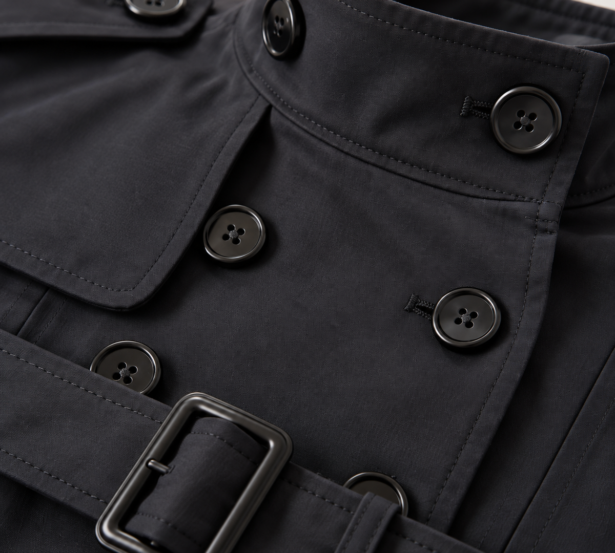 AUREVELL - Belted Trench Jacket