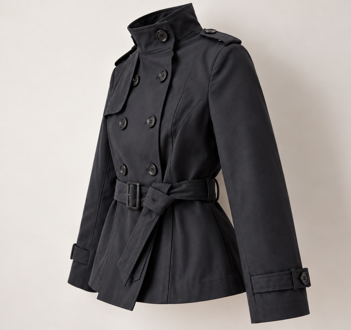 AUREVELL - Belted Trench Jacket
