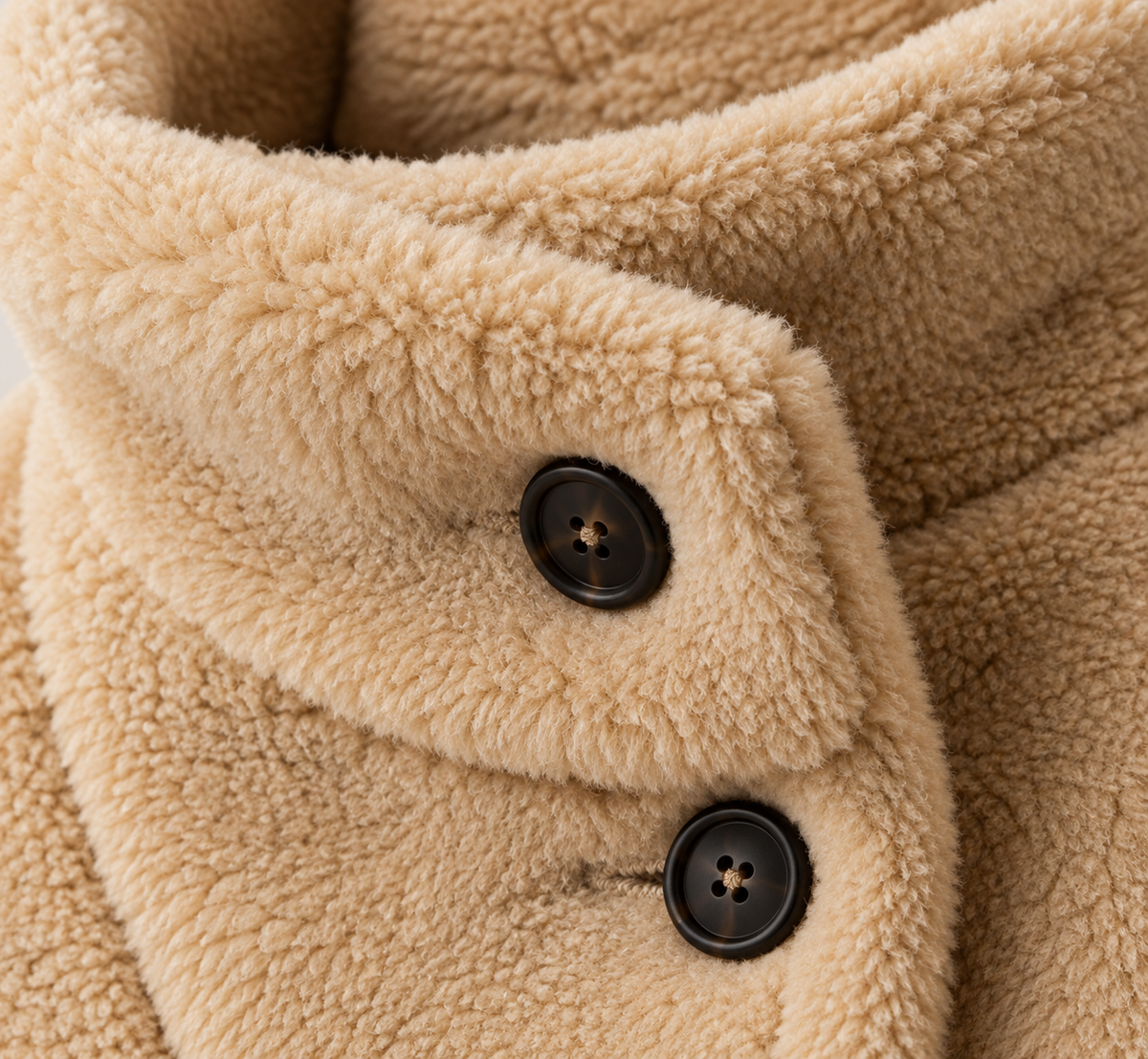 AUREVELL - High Neck Teddy Jacket