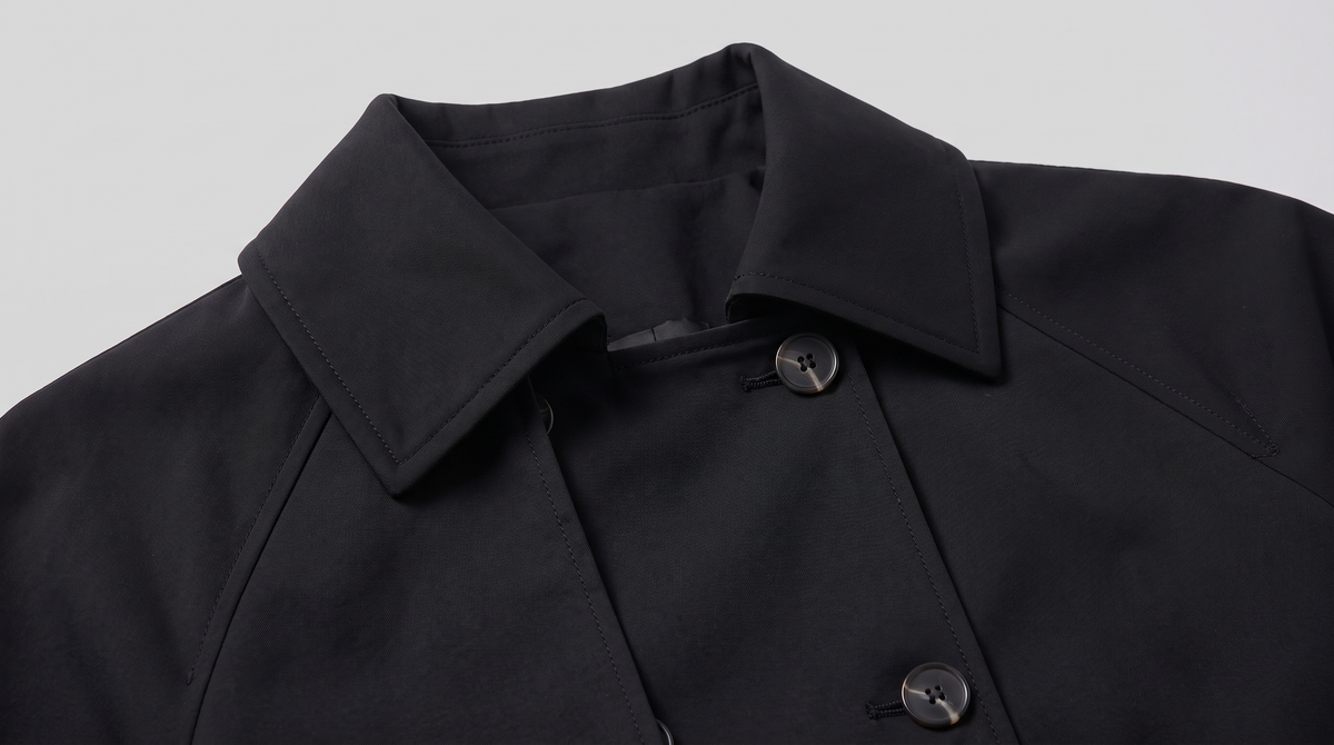 NOIR TRENCH COAT