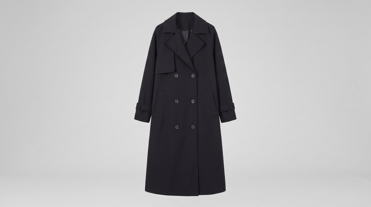 NOIR TRENCH COAT