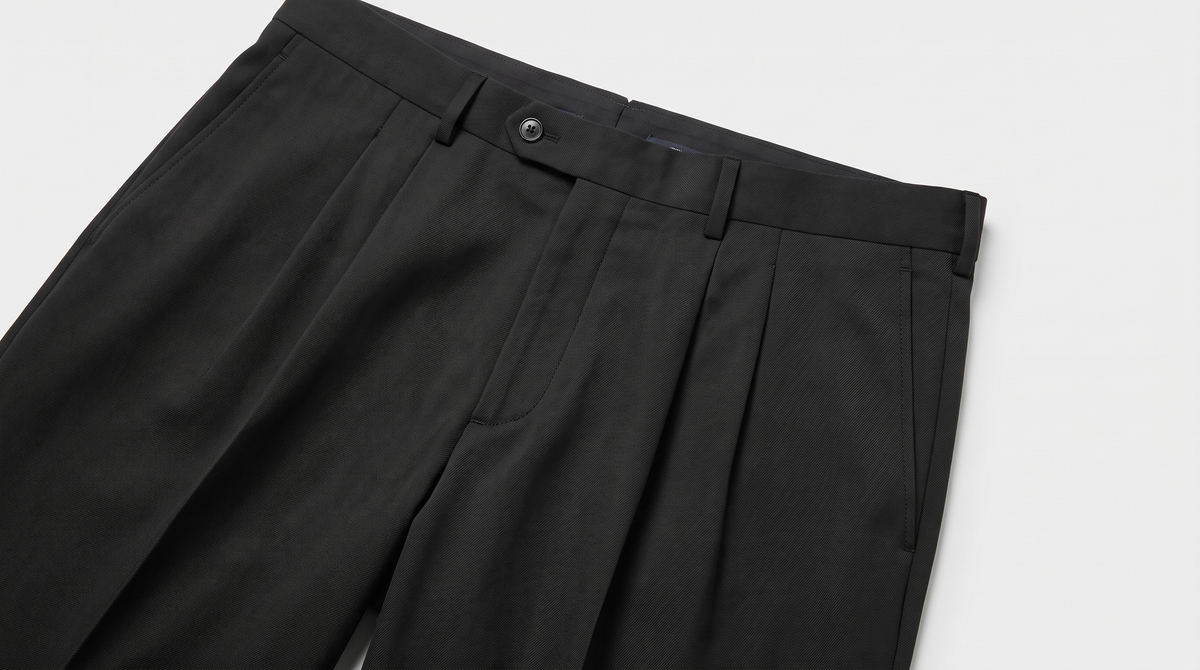 ASTOR PLEATED TROUSERS