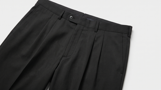 ASTOR PLEATED TROUSERS