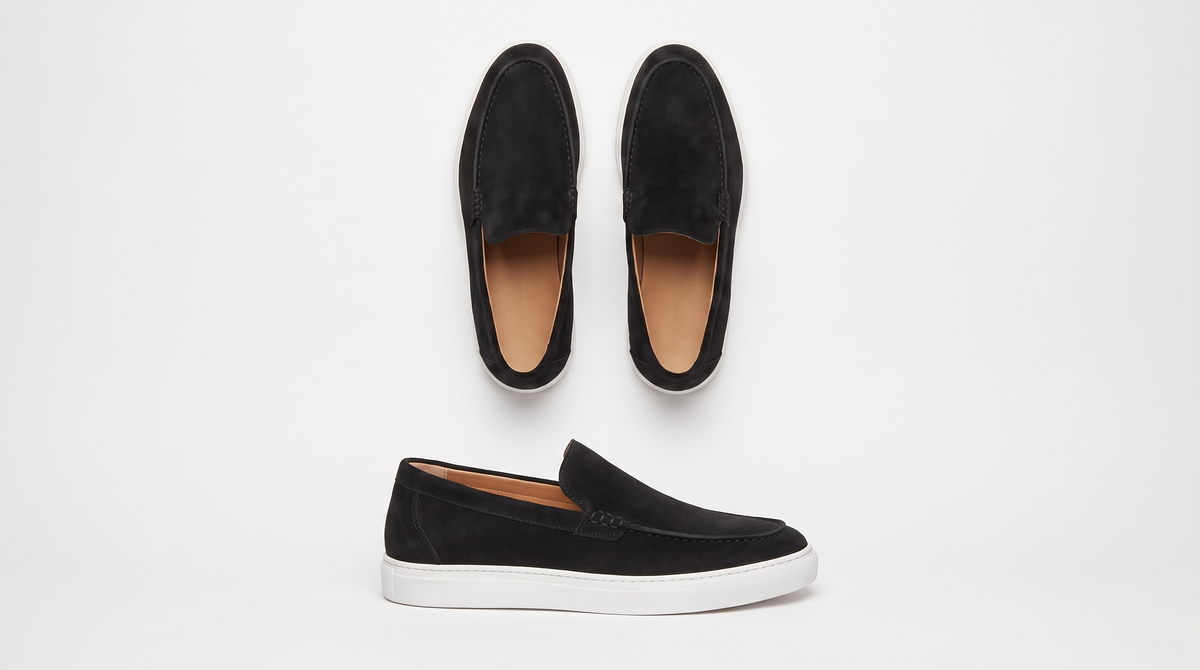 RIVERA SUEDE LOAFERS